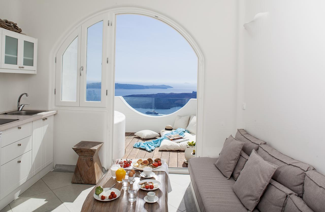 Native Eco Villas Imerovígli Buitenkant foto